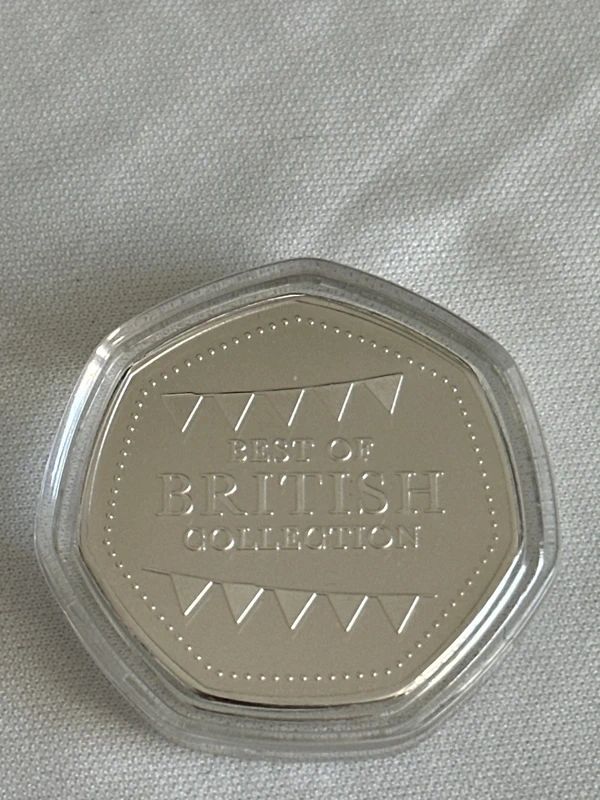 Best of British coin - William Shakespeare - Silver-Plated coin
