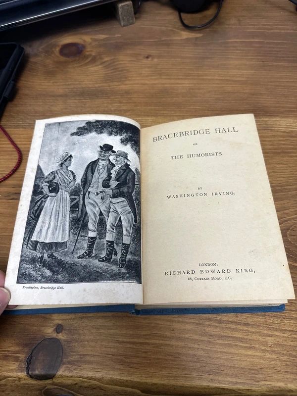 Bracebridge Hall by Washington Irving, published as part of the "Cosy Corner Library" series