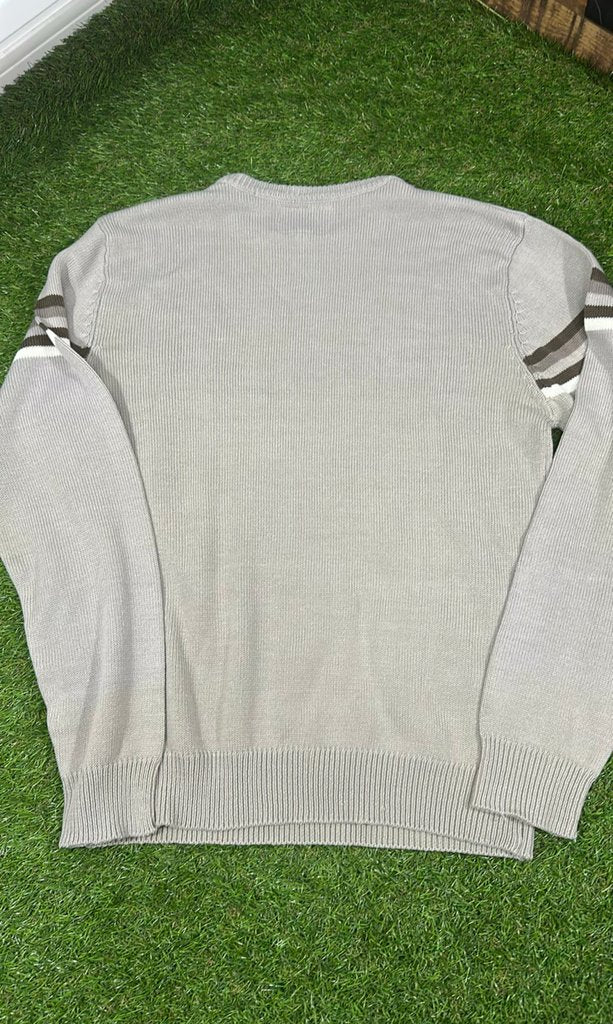 Hutson Harbour Men's Striped Crewneck Sweater