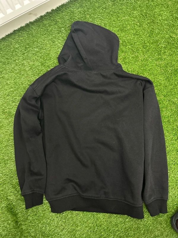 Large black hoodie