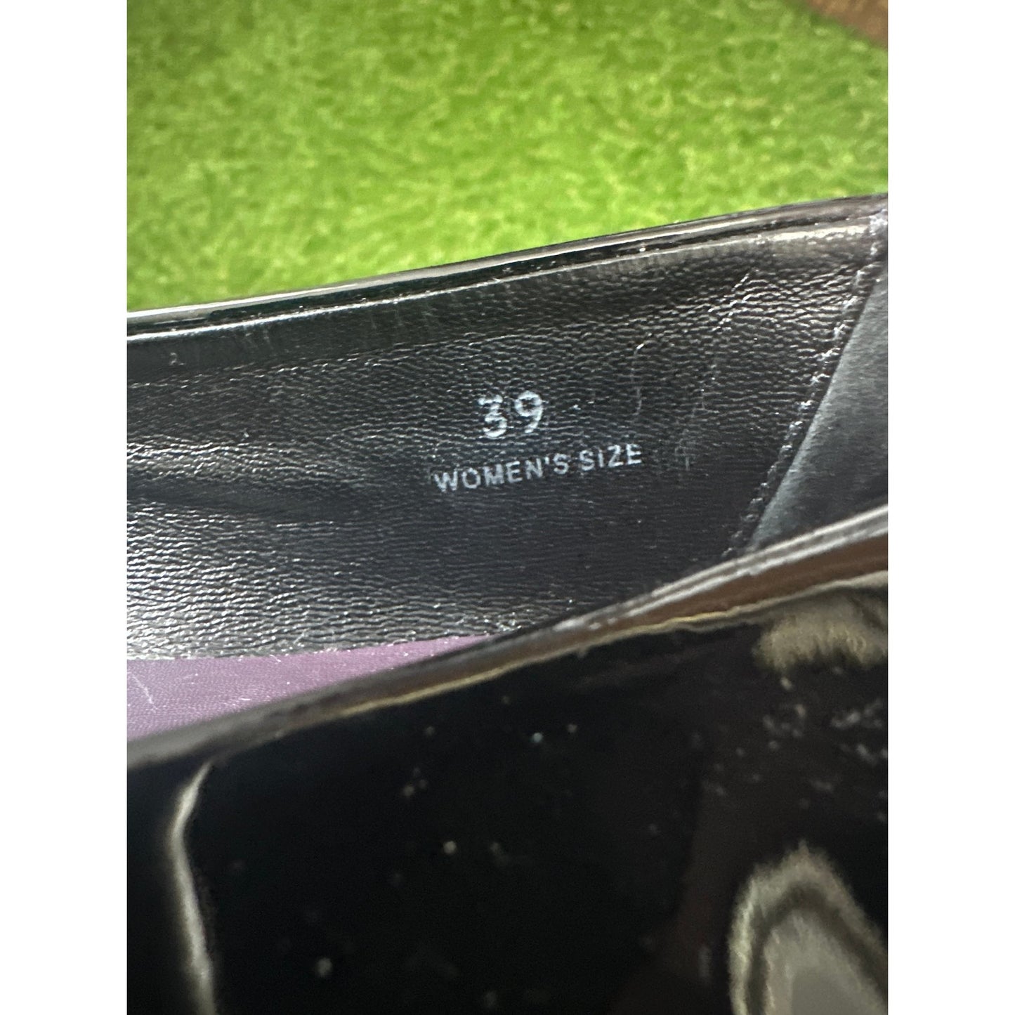 Tod's Black Suede & Patent Leather Ballet Flats with Bow, Size 6