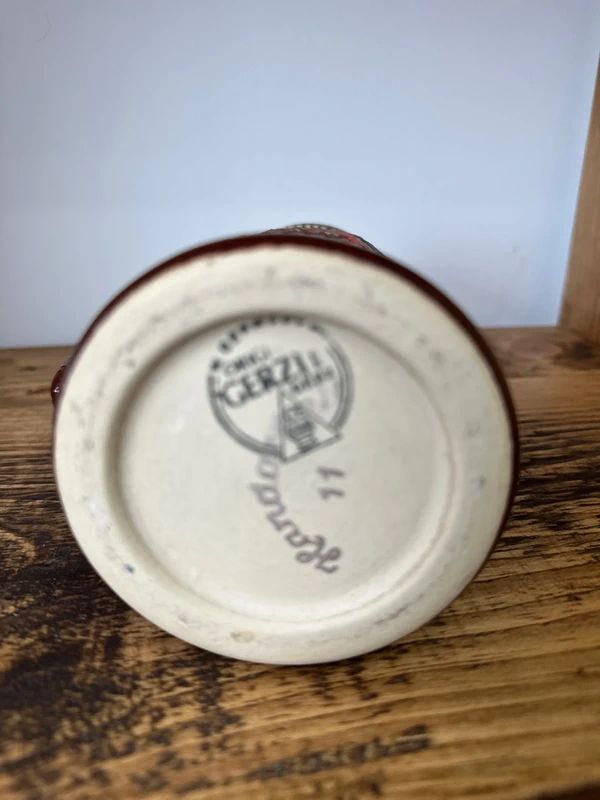 Vintage GERZ beer stein - number 11 - Tavern Scene