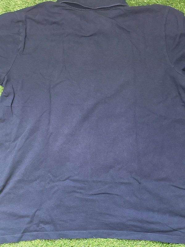 GAP Stretch Pique Polo Navy Short Sleeve Polo Shirt - XL
