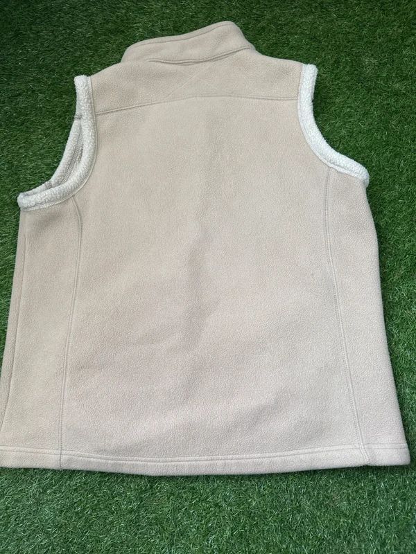 Marks & Spencer Beige Zip Fleece Gilet UK 16
