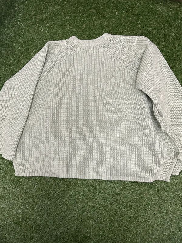 M&S Collection green rib knit jumper XL