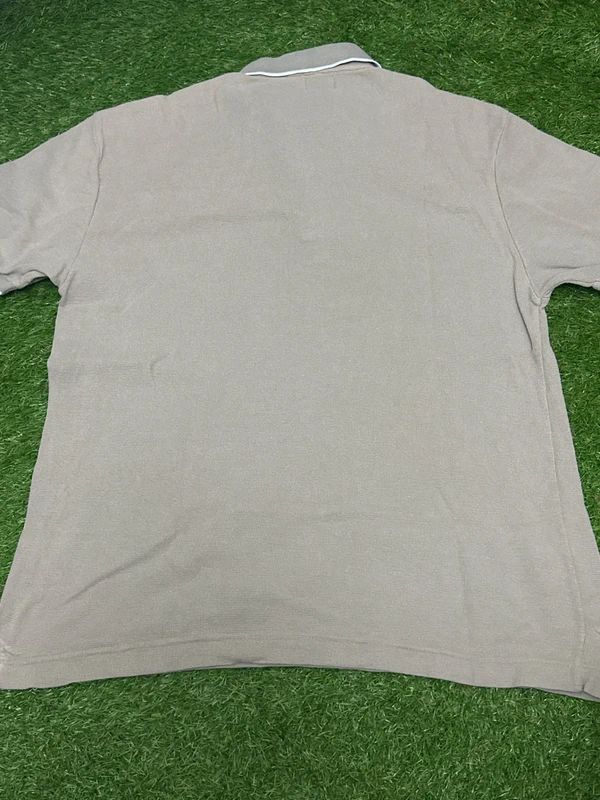 Calvin Klein Jeans beige polo shirt size L/G