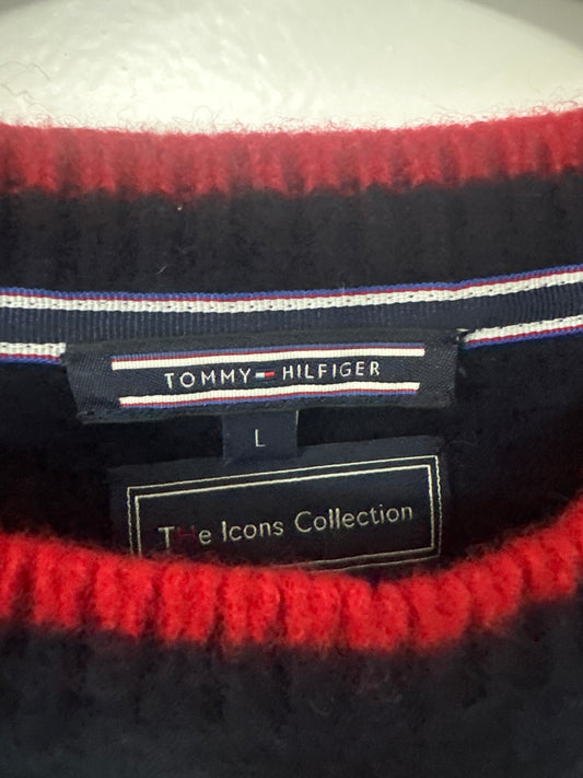 Tommy Hilfiger Kids Large Unisex Flag Jumper