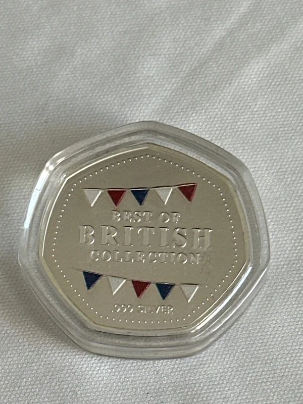 Best of British coin - The Royal Family - Silver-Plated coin
