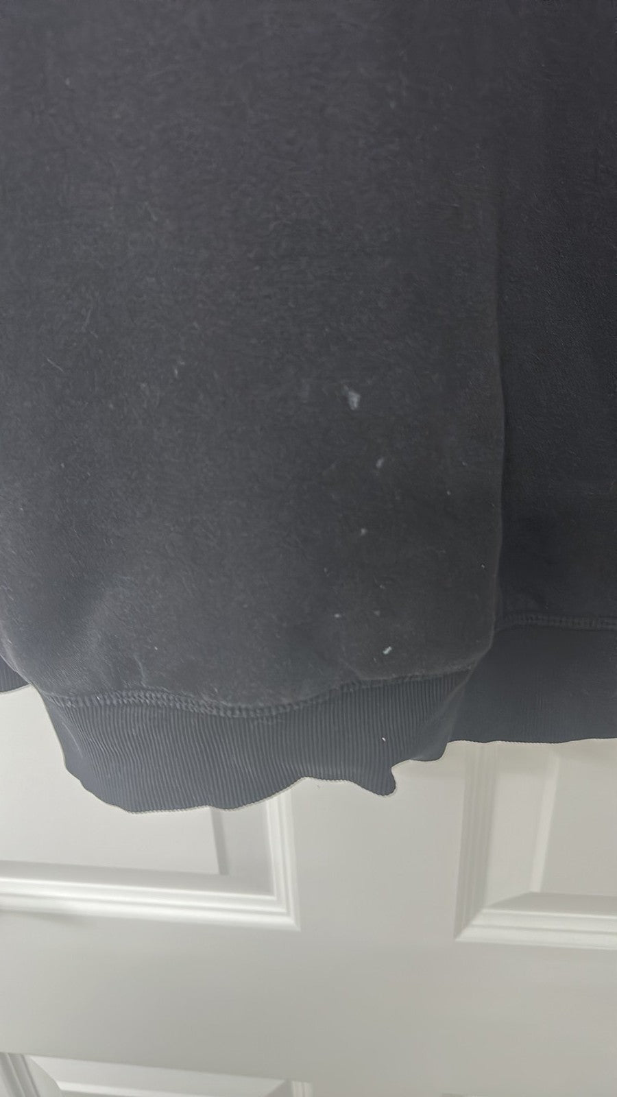 Bershka Mens Black Raglan Sleeve Sweatshirt Small