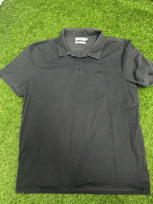 Calvin Klien Smooth Cotton Men’s Large Polo Shirt
