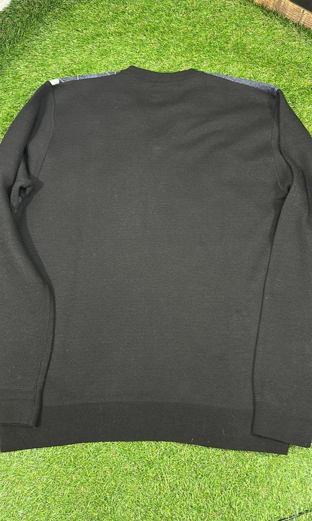 Tom Hagan Argyle V-Neck Sweater - XL