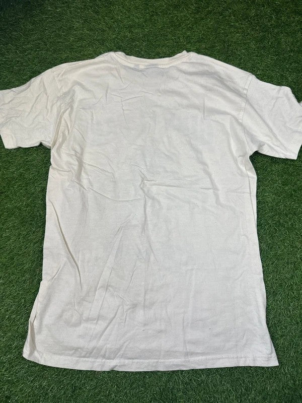 FOX Gibraltar graphic cream T-shirt size S