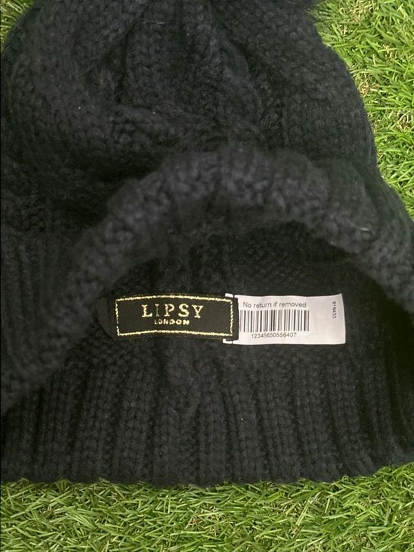 Lipsy London Blue Beanie Hat