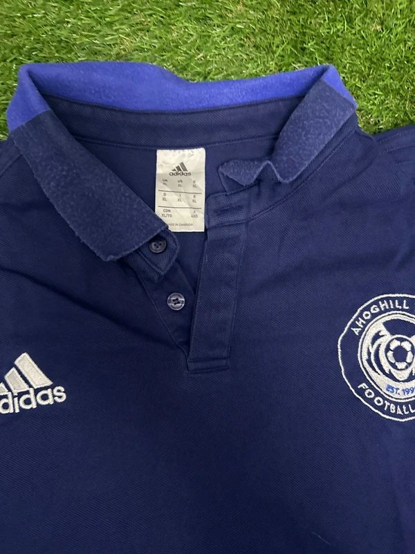 adidas navy polo shirt Climacool size XL