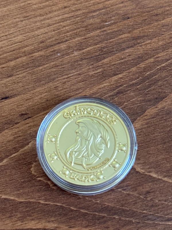 3 Harry Potter coins