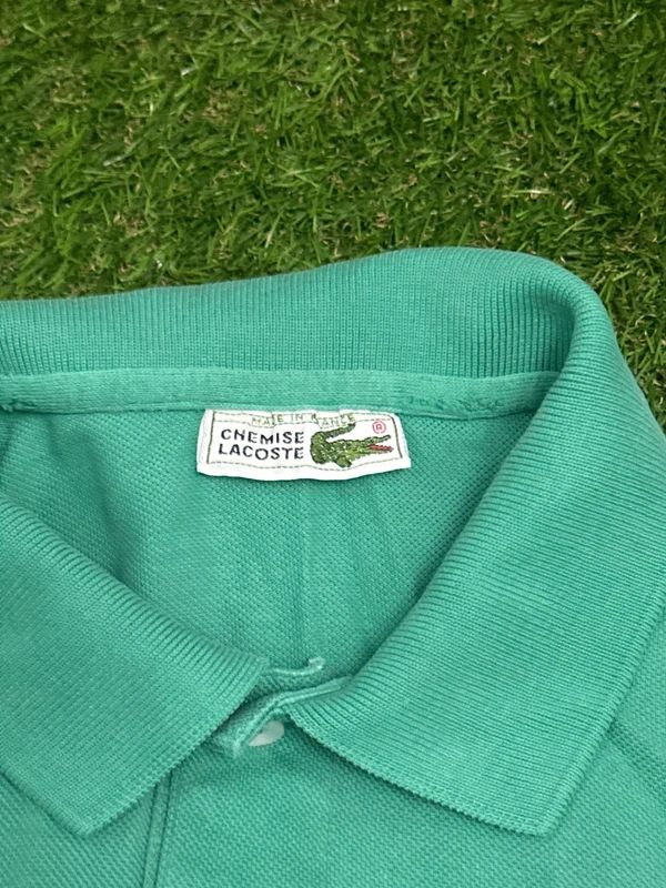 Lacoste Large Men’s green polo shirt