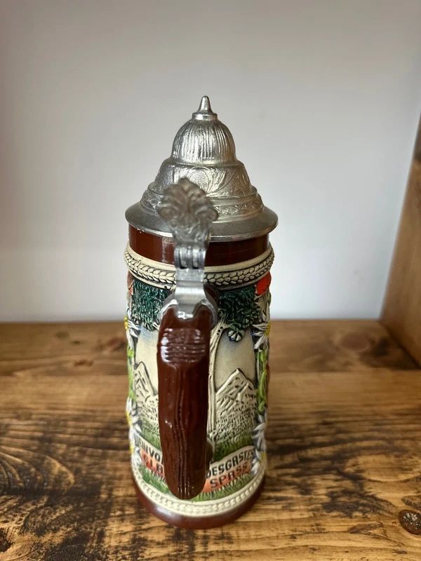 Vintage GERZ beer stein - number 11 - Tavern Scene