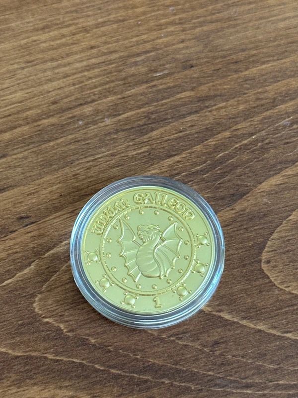 3 Harry Potter coins