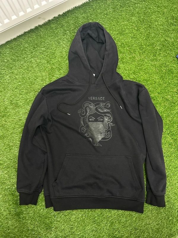 Large black hoodie