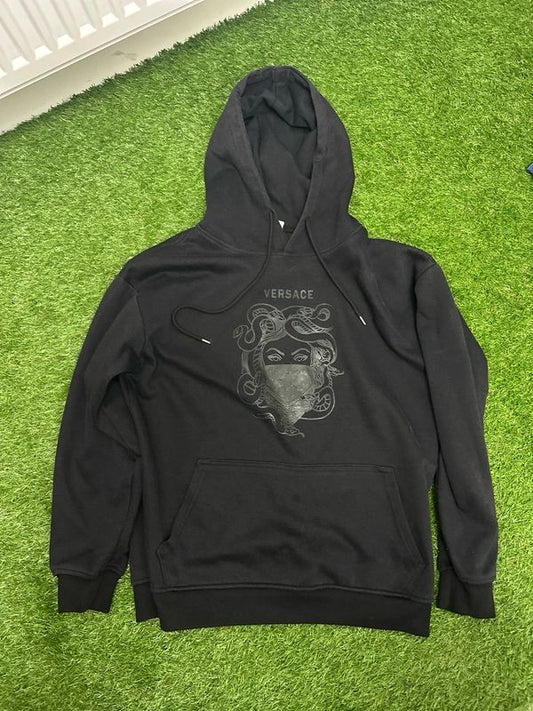 Large black hoodie