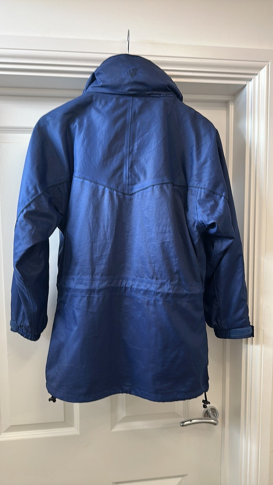 Scanda Second Nature Blue Waterproof Outdoor Jacket - Size 10/12