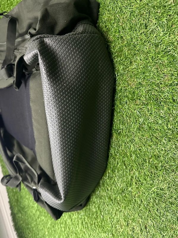 Wychwood fishing rucksack featuring a distinct reinforced base
