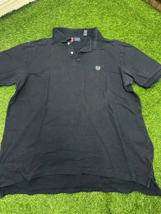 CHAPS Mens 2XT Navy Polo Shirt