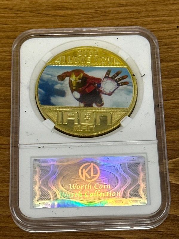 Iron Man 3000 I Love You Collectable coin
