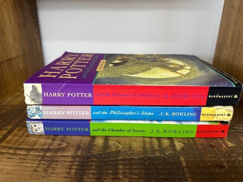 3x Harry Potter books. All first Editions.