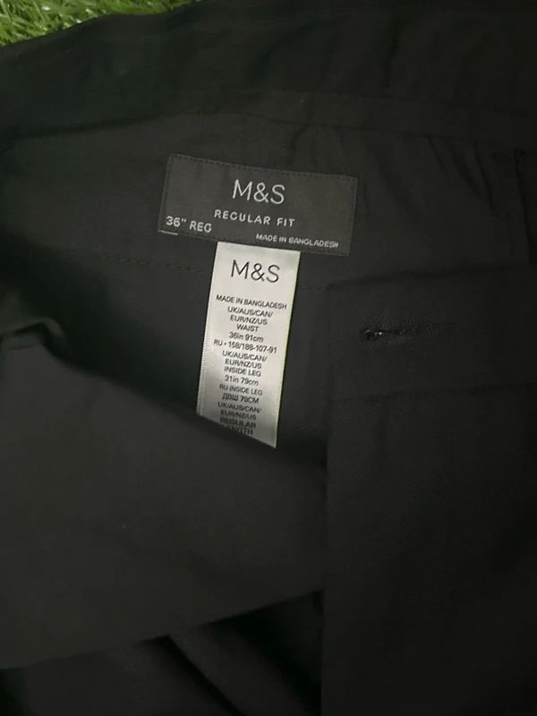 Marks and Spencer 36 Regular trousers for Men