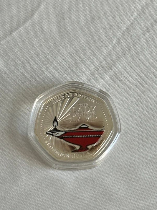 Best of British coin - Florence Nightingale  - Silver-Plated coin