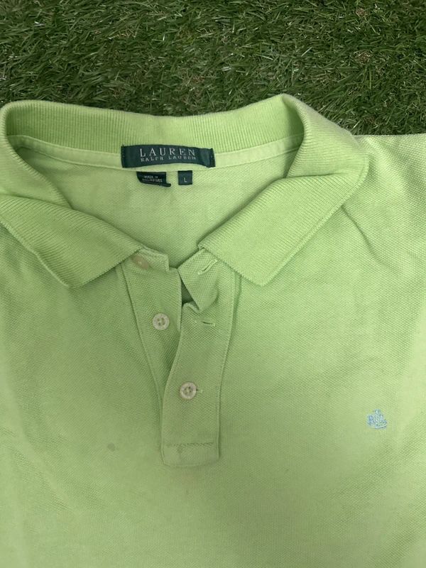 Lauren Ralph Lauren light green polo shirt size L