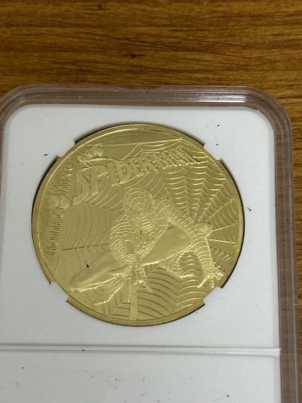 Spider-Man collectable coin