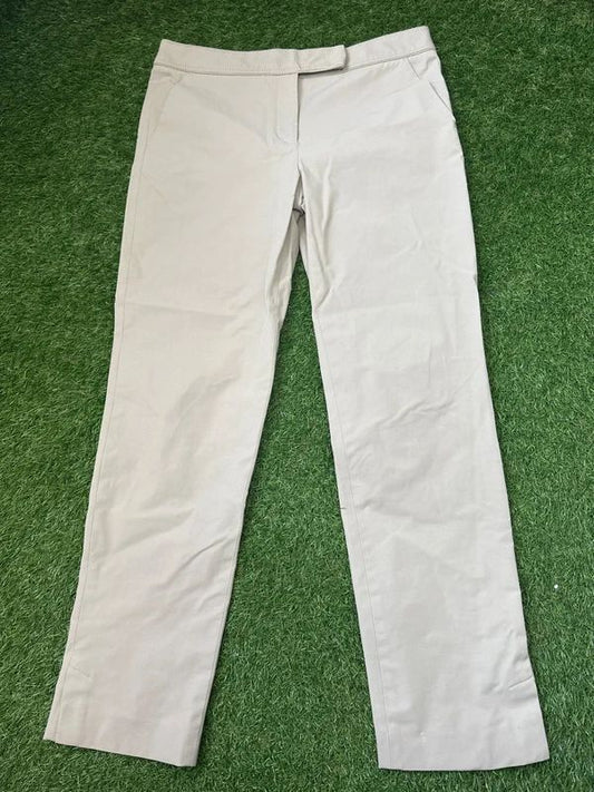 Gerard Darel beige straight leg trousers size 10 (FR 38)