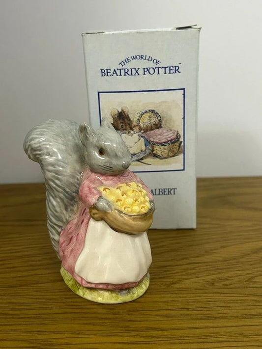 Royal Albert Beatrix Potter "Goody Tiptoes" with original box