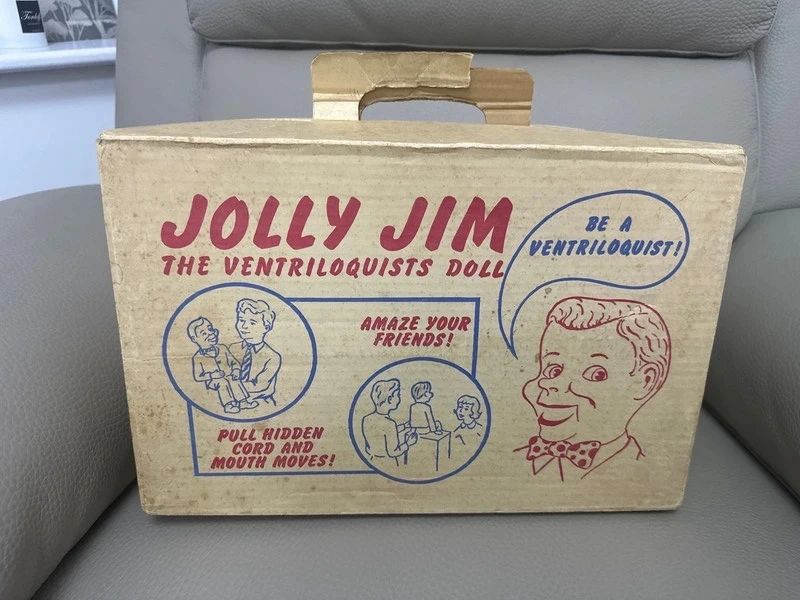 Vintage Jolly Jim - Ventriloquist Doll by Palitoy c.1950’s