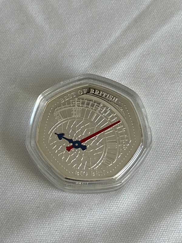 Best of British coin - Big Ben - Silver-Plated coin