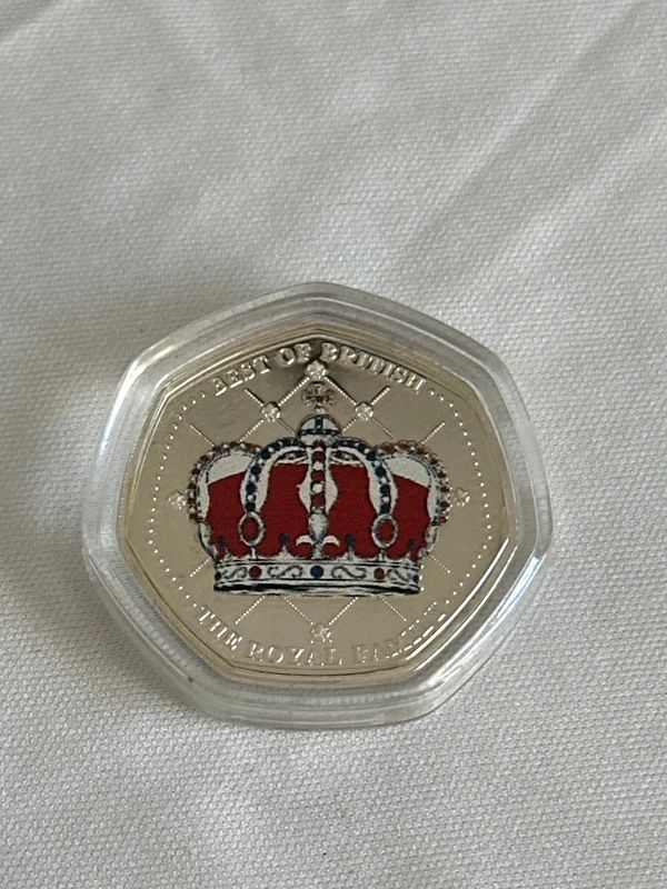 Best of British coin - The Royal Family - Silver-Plated coin