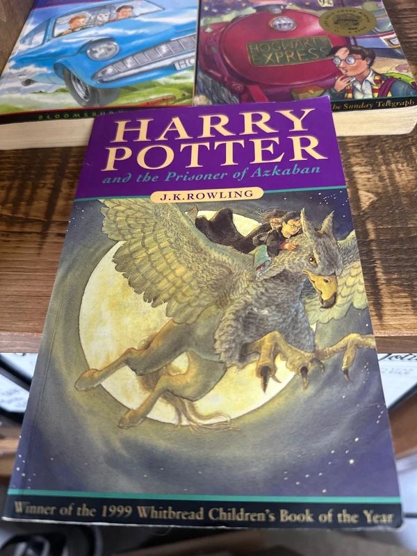 3x Harry Potter books. All first Editions.