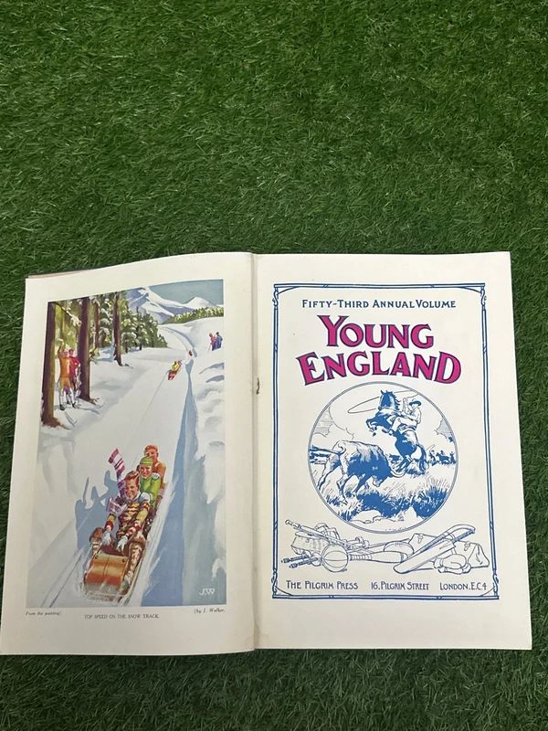 vintage hardcover edition of Young England, 53rd volume from the 1930’s