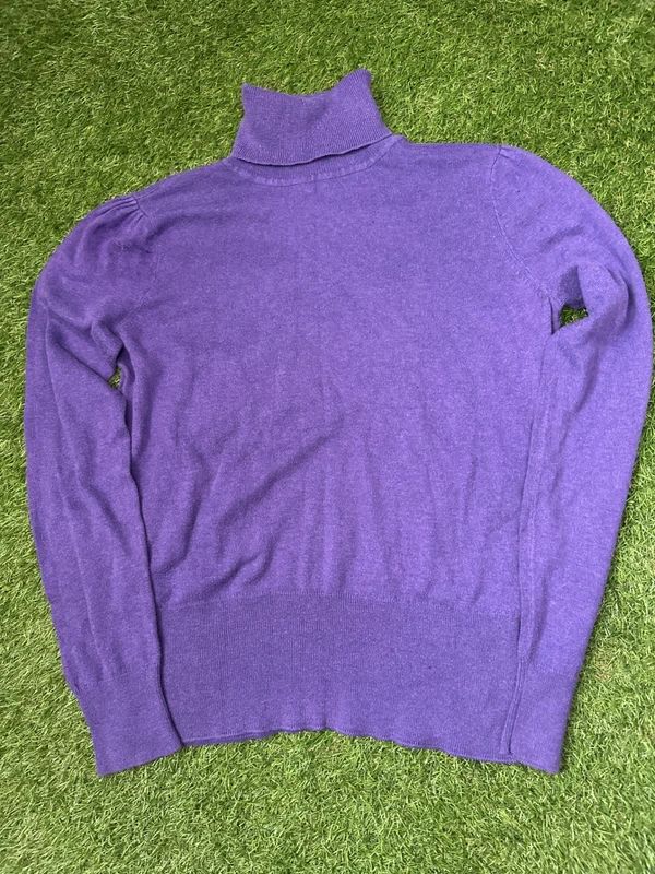 Redherring purple turtleneck jumper 12
