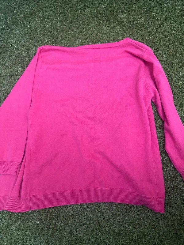 Atmosphere pink button front cardigan UK 14