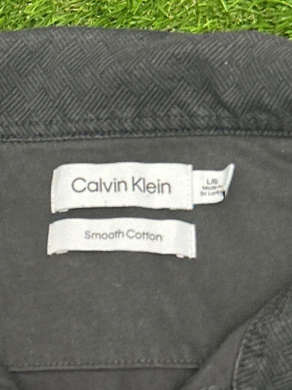 Calvin Klien Smooth Cotton Men’s Large Polo Shirt