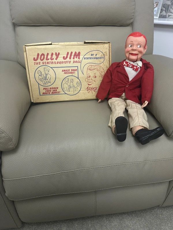 Vintage Jolly Jim - Ventriloquist Doll by Palitoy c.1950’s