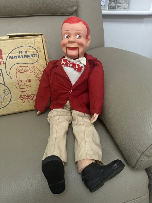 Vintage Jolly Jim - Ventriloquist Doll by Palitoy c.1950’s