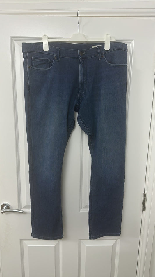 M&S Men's Slim Fit Stretch Denim Jeans Dark Indigo 38W 29L