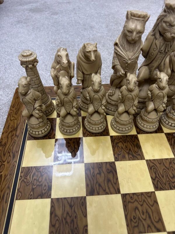 Vintage Studio Anne Carlton (SAC) Chess - Reynard The Fox - Board not included