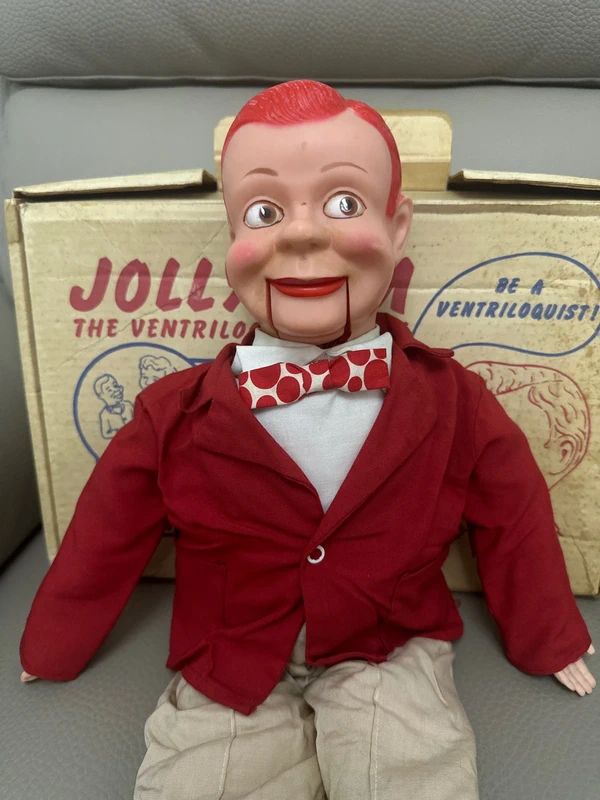 Vintage Jolly Jim - Ventriloquist Doll by Palitoy c.1950’s