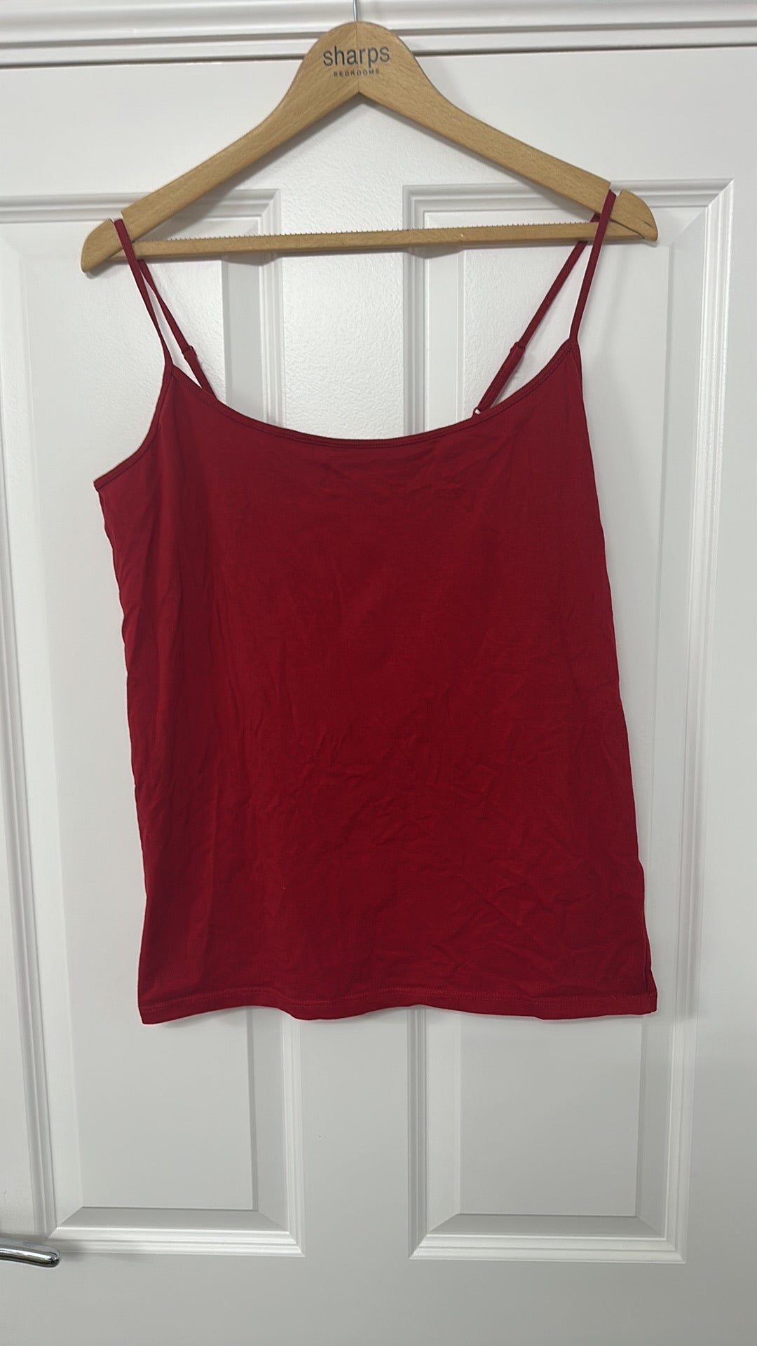 Primark Cares Red Stretch Cami Top - XL