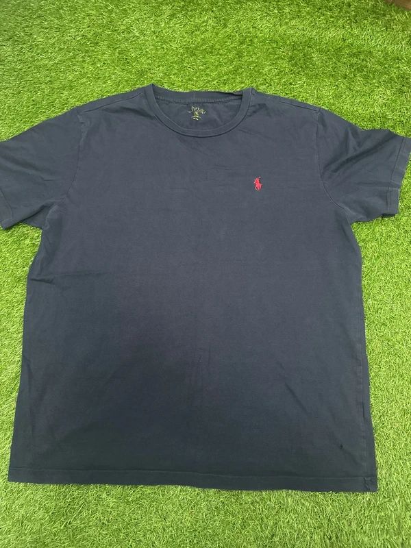Polo Ralph Lauren navy crew neck T-shirt XL
